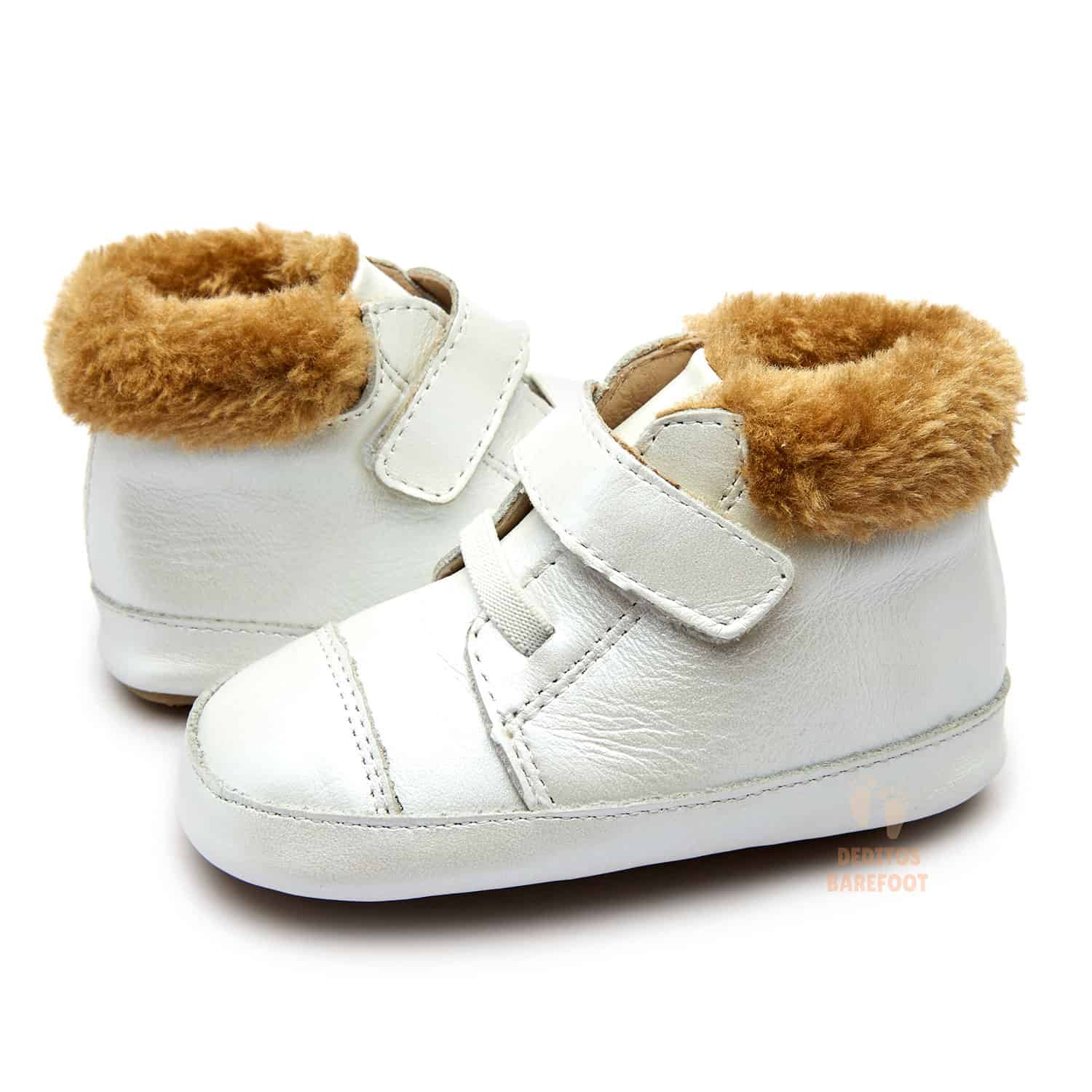 Botines Respetuosos OldSoles Blanco Nacarado - Imagen 3