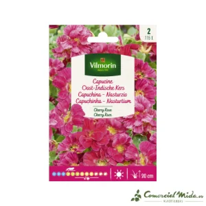 VILMORIN Semillas Capuchina Cherry Rose