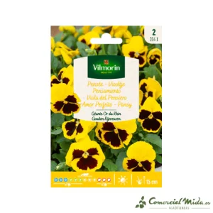 VILMORIN Semillas Pensamiento Gigante Oro de Rin