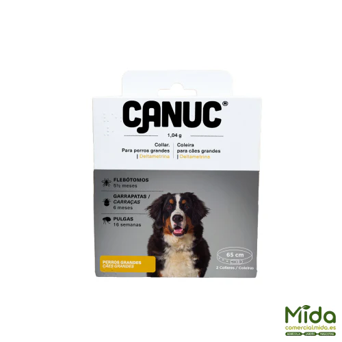 Quimunsa CANUC Collar Antiparasitario Deltametrina para Perros - Imagen 3