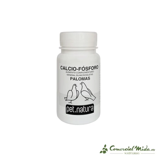 Complemento Alimenticio PETNATURA Calcio-Fósforo para Palomas - Imagen 2