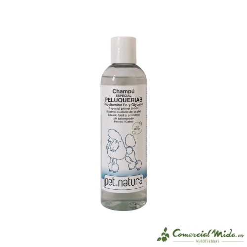 Champú Especial Peluquerías PETNATURA para Perros y Gatos