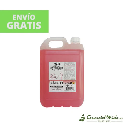Champú Activo Repelente PETNATURA para Perros y Gatos - Imagen 4