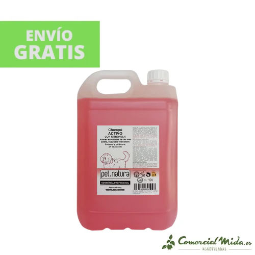 Champú Activo Repelente PETNATURA para Perros y Gatos - Imagen 5