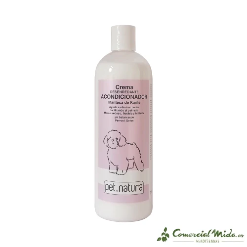 Crema Acondicionadora PETNATURA Desenredante para Mascotas - Imagen 3