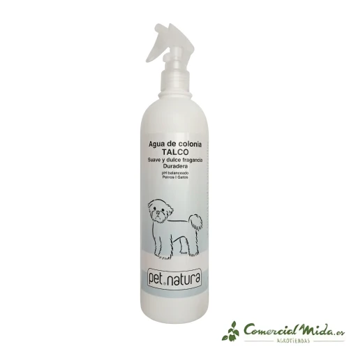 Agua de Colonia PETNATURA Fragancia de Talco para Mascotas - Imagen 3