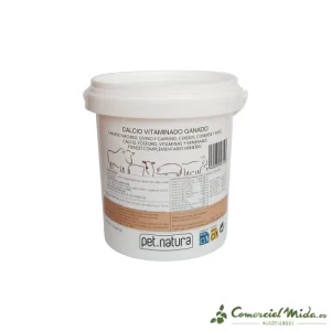 Calcio Vitaminado PETNATURA en Polvo para Ganado