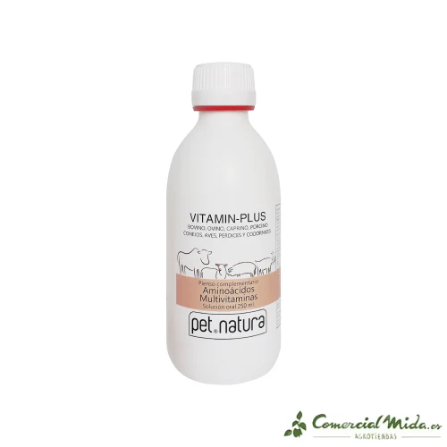 Vitamin-Plus PETNATURA Aminoácidos para Ganado - Imagen 3