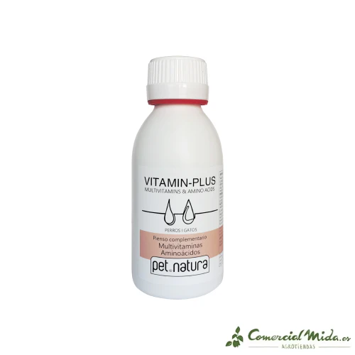 Suplemento Alimenticio PETNATURA Vitamin Plus Líquido Perros y Gatos