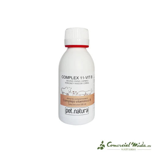 Suplemento Vitamínico PETNATURA Complex 11 VIT-B Ganado
