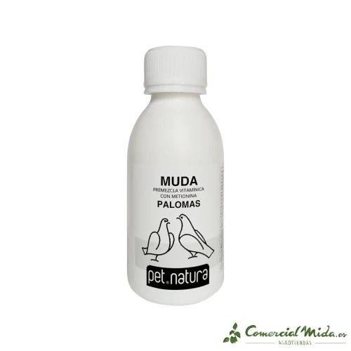 Suplemento Vitamínico PETNATURA MUDA para Palomas 125ml - Imagen 2