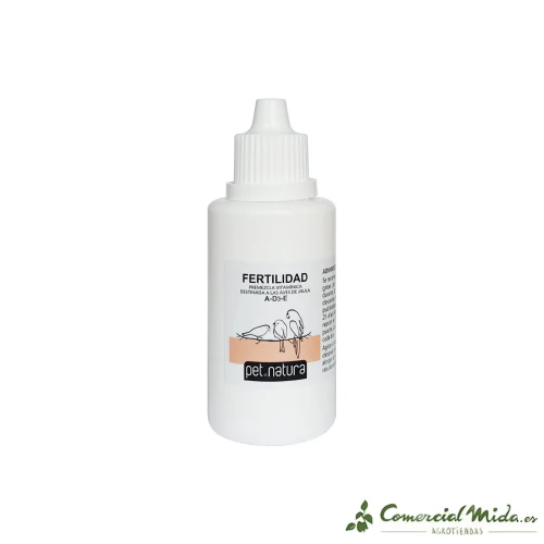 Suplemento Vitamínico PETNATURA FERTILIDAD para Pájaros - Imagen 2