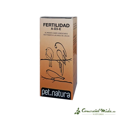 Suplemento Vitamínico PETNATURA FERTILIDAD para Pájaros - Imagen 3