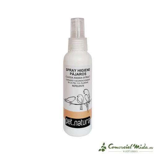 Spray Repelente Natural PETNATURA para Pájaros