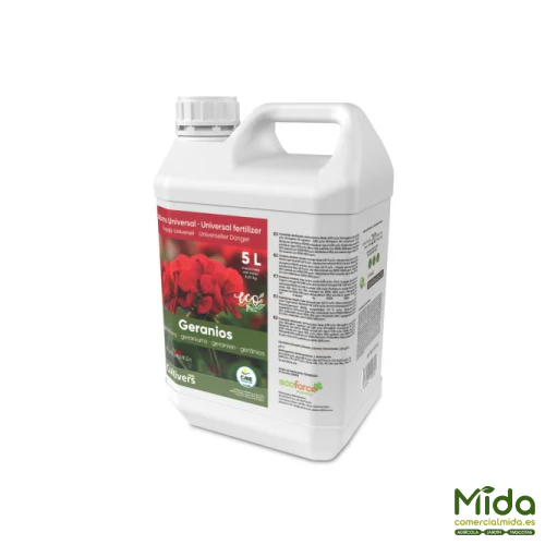 CULTIVERS Abono Geranios Líquido Ecológico - Imagen 4