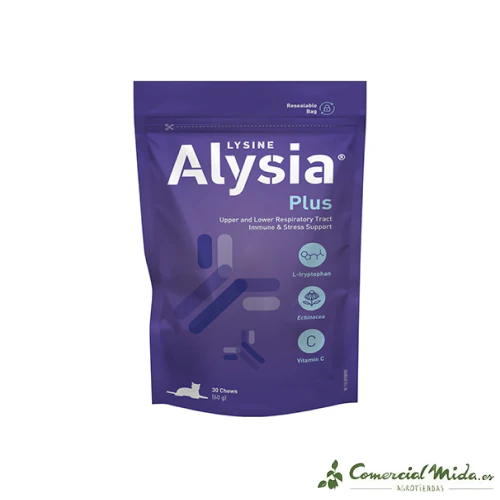 Suplemento Alimenticio VETNOVA Alysia 30 Chews para Gatos