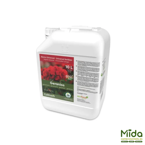 CULTIVERS Abono Geranios Líquido Ecológico - Imagen 5