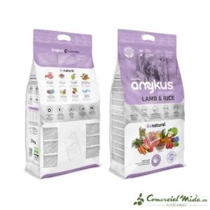 Amykus Original Lamb&Rice Pienso Para Perros a Base de Cordero y Arroz