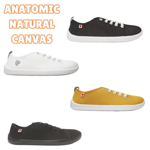 Zapatillas Respetuosas Anatomic Natural Canvas - Imagen 2