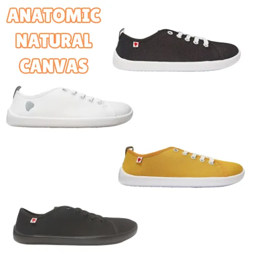 Zapatillas Respetuosas Anatomic Natural Canvas - Imagen 3