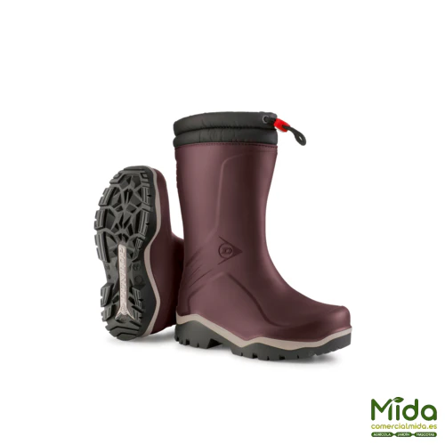Botas DUNLOP Blizzard Kids Burdeos (MK0KV45) Botas de Agricultura