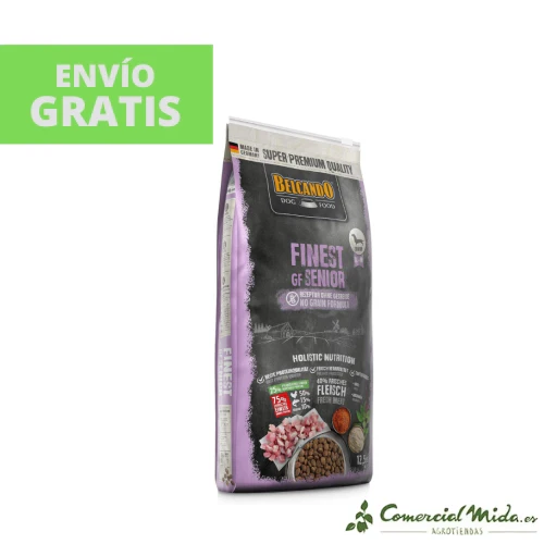 BELCANDO FINEST GRAIN FREE SENIOR Pienso Perros Edad Avanzada - Imagen 4