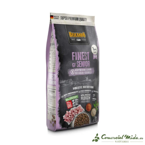 BELCANDO FINEST GRAIN FREE SENIOR Pienso Perros Edad Avanzada - Imagen 2