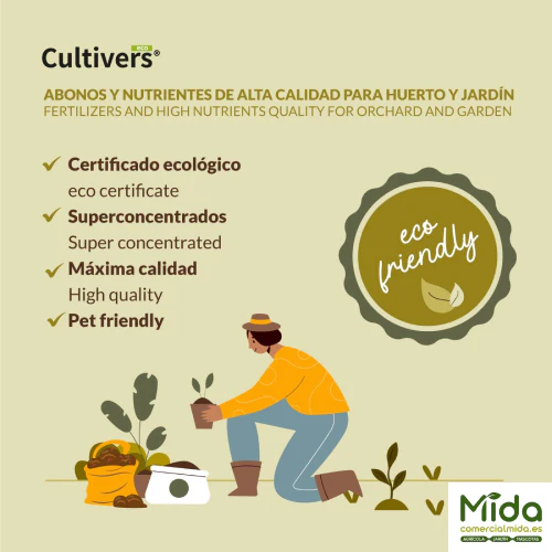CULTIVERS Abono Hortensias Líquido Ecológico - Imagen 6