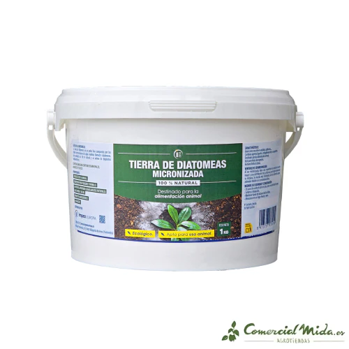 Fertilizante y Antiparasitario ecológico eficaz contra insectos TIERRA DE DIATOMEAS - Imagen 3