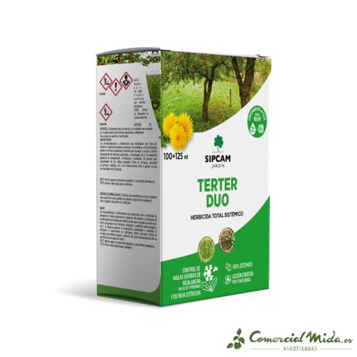Herbicida Terter duo pack total sistémico 125+100ml - Imagen 2