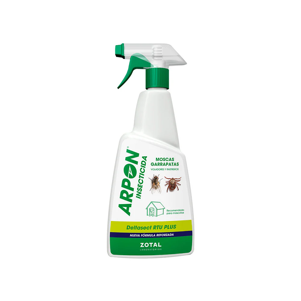 Insecticida para animales y mascotas ARPON DELTASECT RTU PLUS - Imagen 3