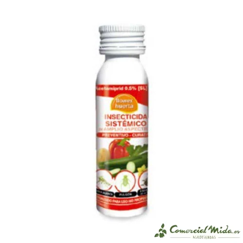 FLOWER HUERTA Insecticida Sistémico de Amplio Espectro Acetamiprid - Imagen 4