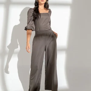 Blusa manga 3/4 con elástico