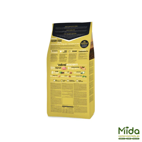 Pienso OWNAT Grain Free Prime Junior Pollo & Pavo para Cachorros - Imagen 4