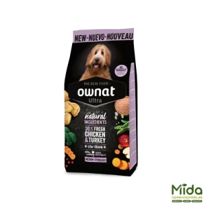 Pienso OWNAT Ultra Medium Sterilized Perros Medianos Esterilizados