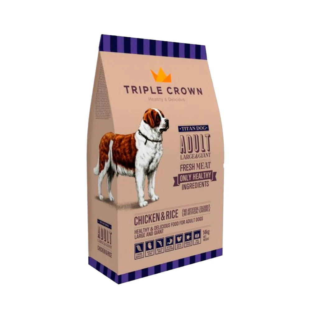 Pienso TRIPLE CROWN TITAN DOG para Perros Grandes o Gigantes 14Kg - Imagen 3