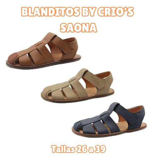 Sandalias Respetuosas Blanditos by Crio’s SAONA - Imagen 2