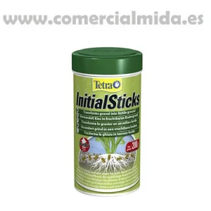 Fertilizante TETRA INITIAL STICKS 250ml para plantas de acuario