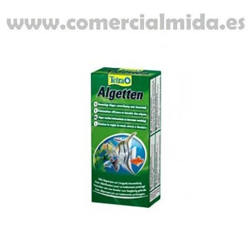 Tabletas TETRA ALGETTEN prevención y eliminación de algas en acuarios (12 Uds) - Imagen 3