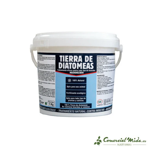 Fertilizante y Antiparasitario ecológico eficaz contra insectos TIERRA DE DIATOMEAS - Imagen 4