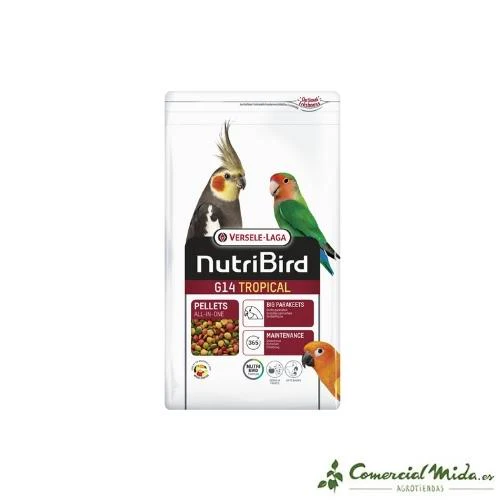 NUTRIBIRD G14 Tropical Comida para Pájaros