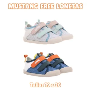 Zapatillas Respetuosas Lona Mustang Free