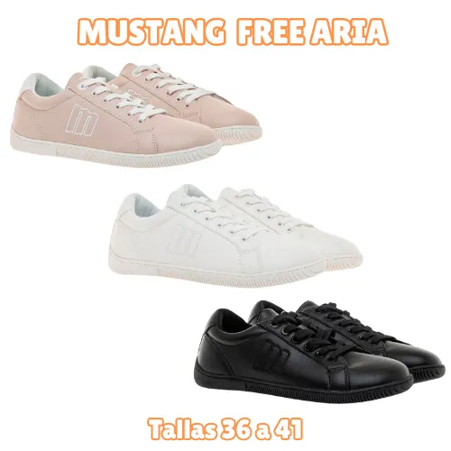 Zapatillas Respetuosas Mustang Free ARIA 60837