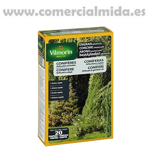 Abono granulado VILMORIN 800g para coníferas - Imagen 2