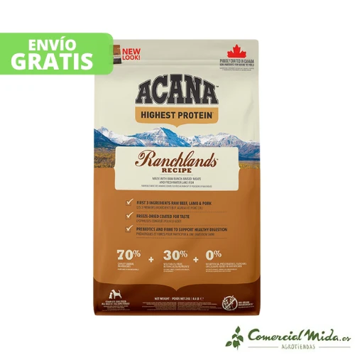 ACANA ADULT REGIONALS RANCHLANDS PRAIRIE - Imagen 3