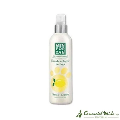 Agua de colonia MENFORSAN 125ml fragancia LIMÓN para perros - Imagen 2