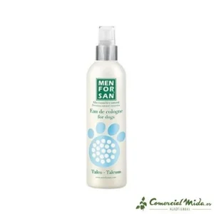 Agua de colonia MENFORSAN 125ml fragancia TALCO para perros