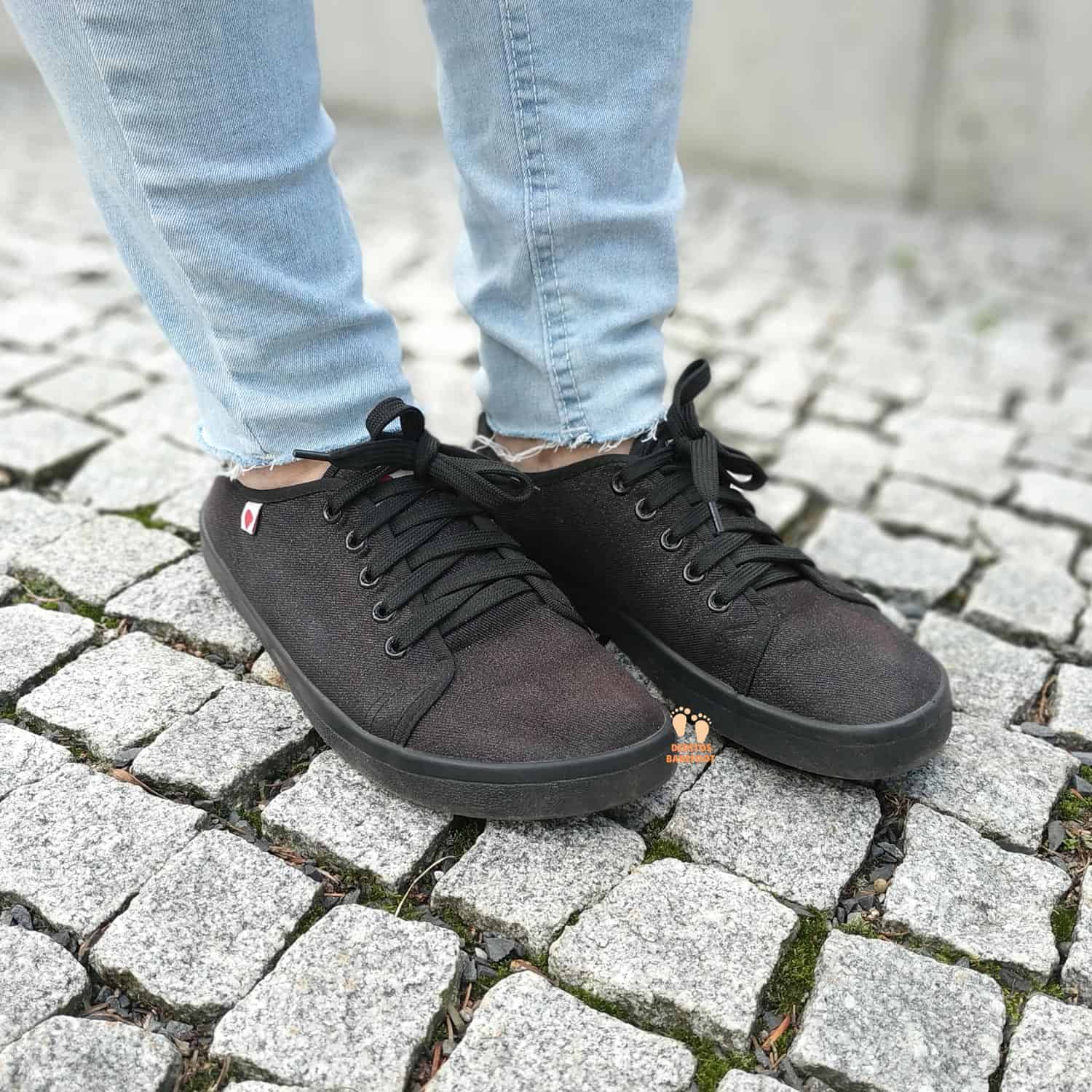 Zapatillas Respetuosas Anatomic Starter Negro Brillo - Imagen 4