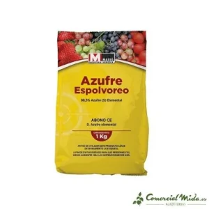 Azufre de Espolvoreo 98,5% Massó