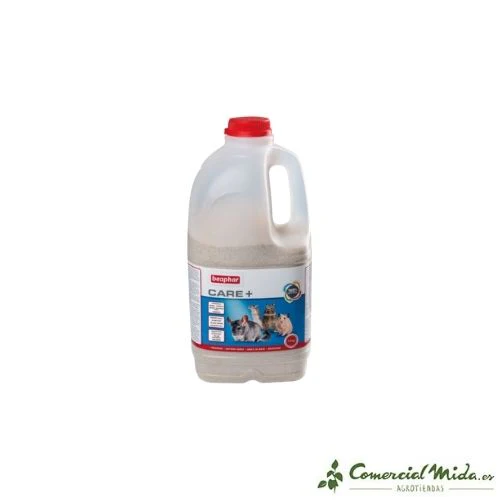 Arena de Baño BEAPHAR Care + 1,3 Kg para Roedores - Imagen 2